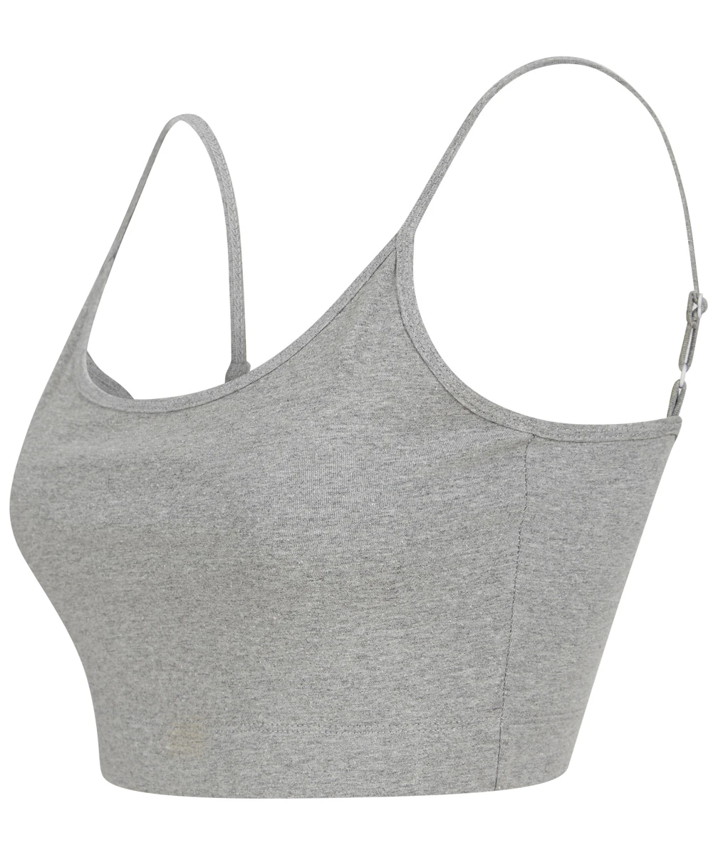 SkinniFit Womens Sustainable Fashion Cropped Cami Top
