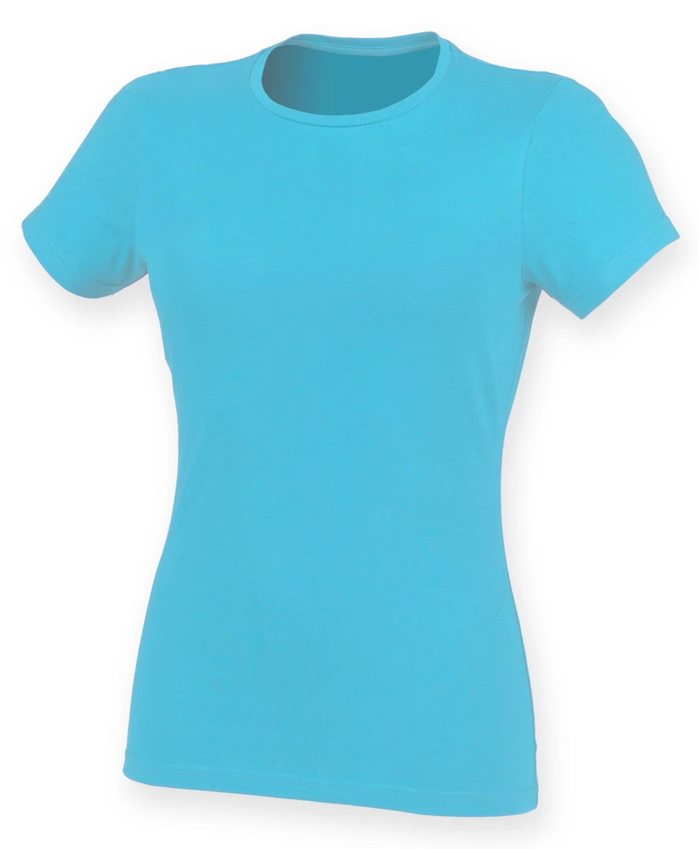 SkinniFit Womens Feel Good Stretch T
