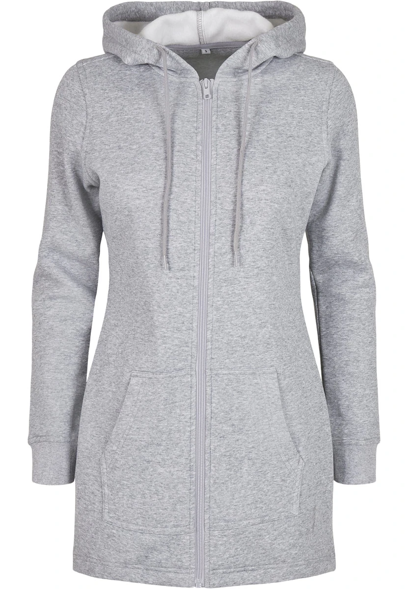Build Your Brand Ladies Sweat Parka