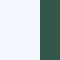 soft white / bottle green