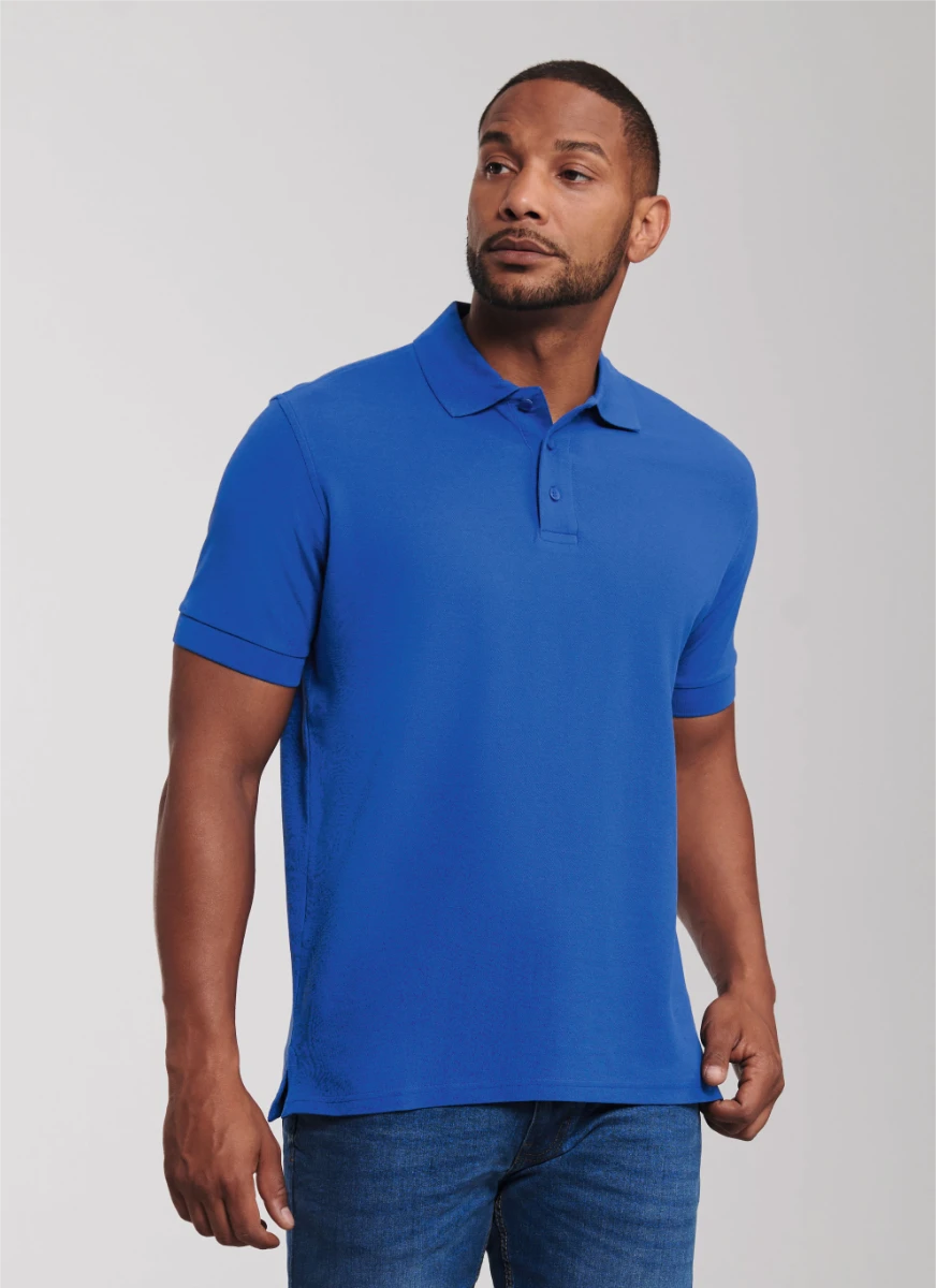 Russell Mens Ultimate Cotton Polo
