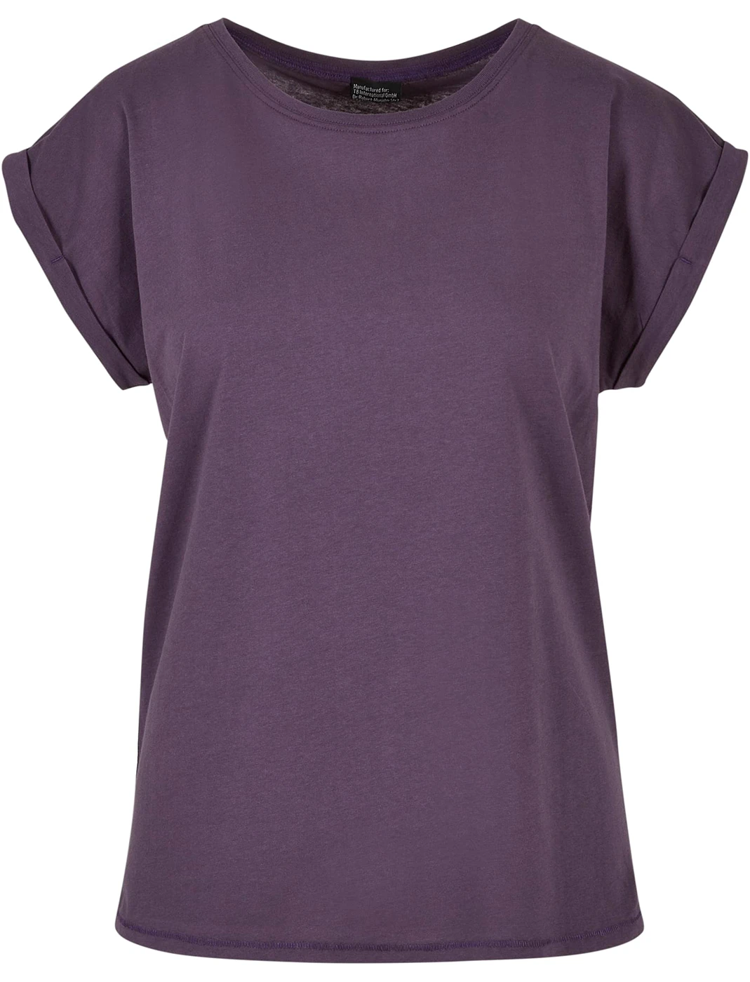 Build Your Brand Ladies Extended Shoulder Tee
