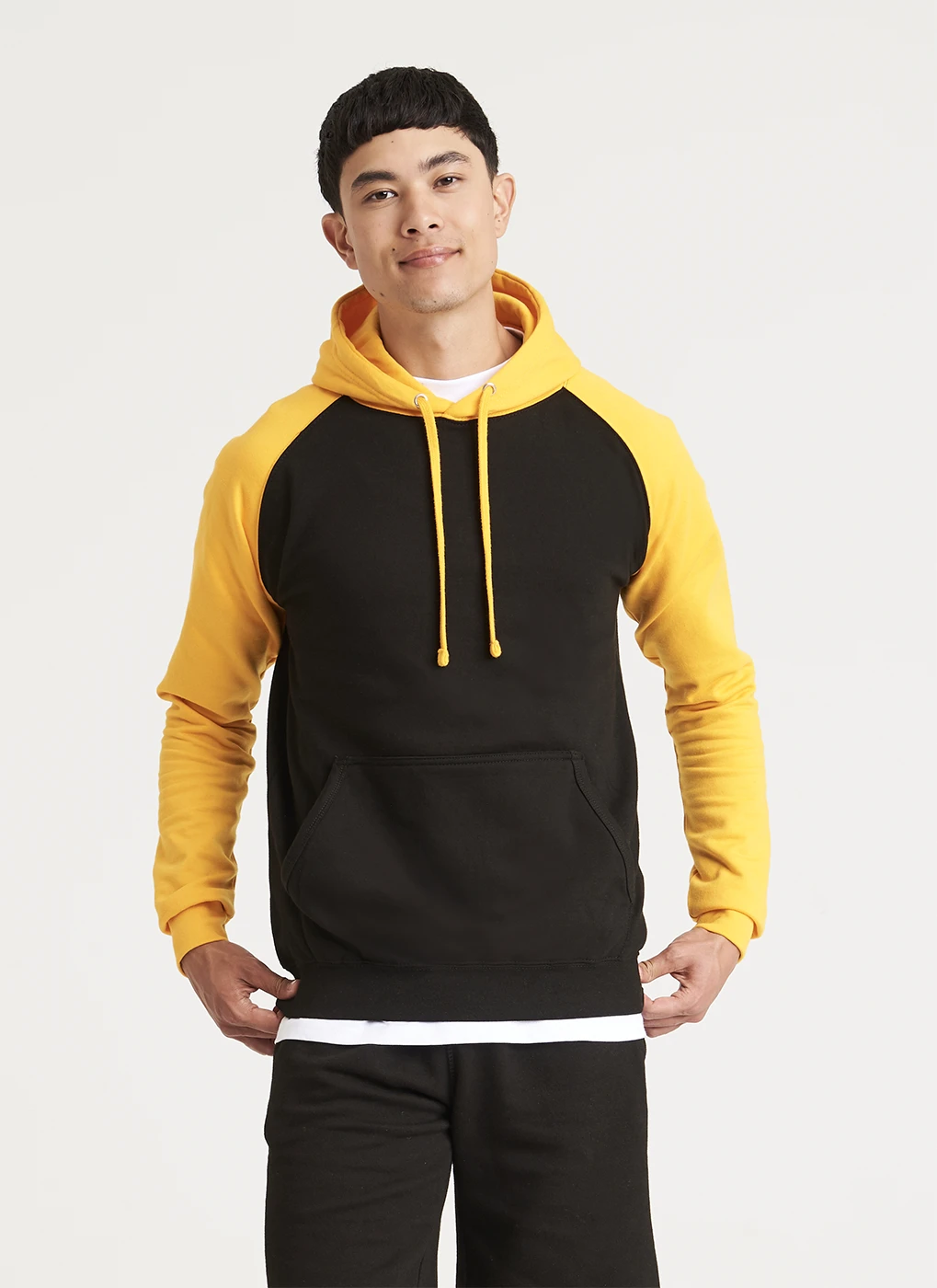 Just Hoods Baseball Hoodie Just Hoods Baseball Hoodie