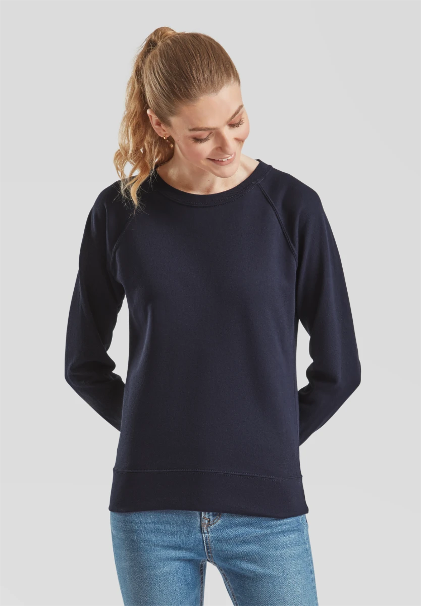 Fruit of the Loom Ladies Lightweight Raglan Sweat