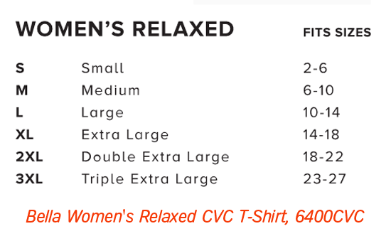 Bella Womens Relaxed CVC T