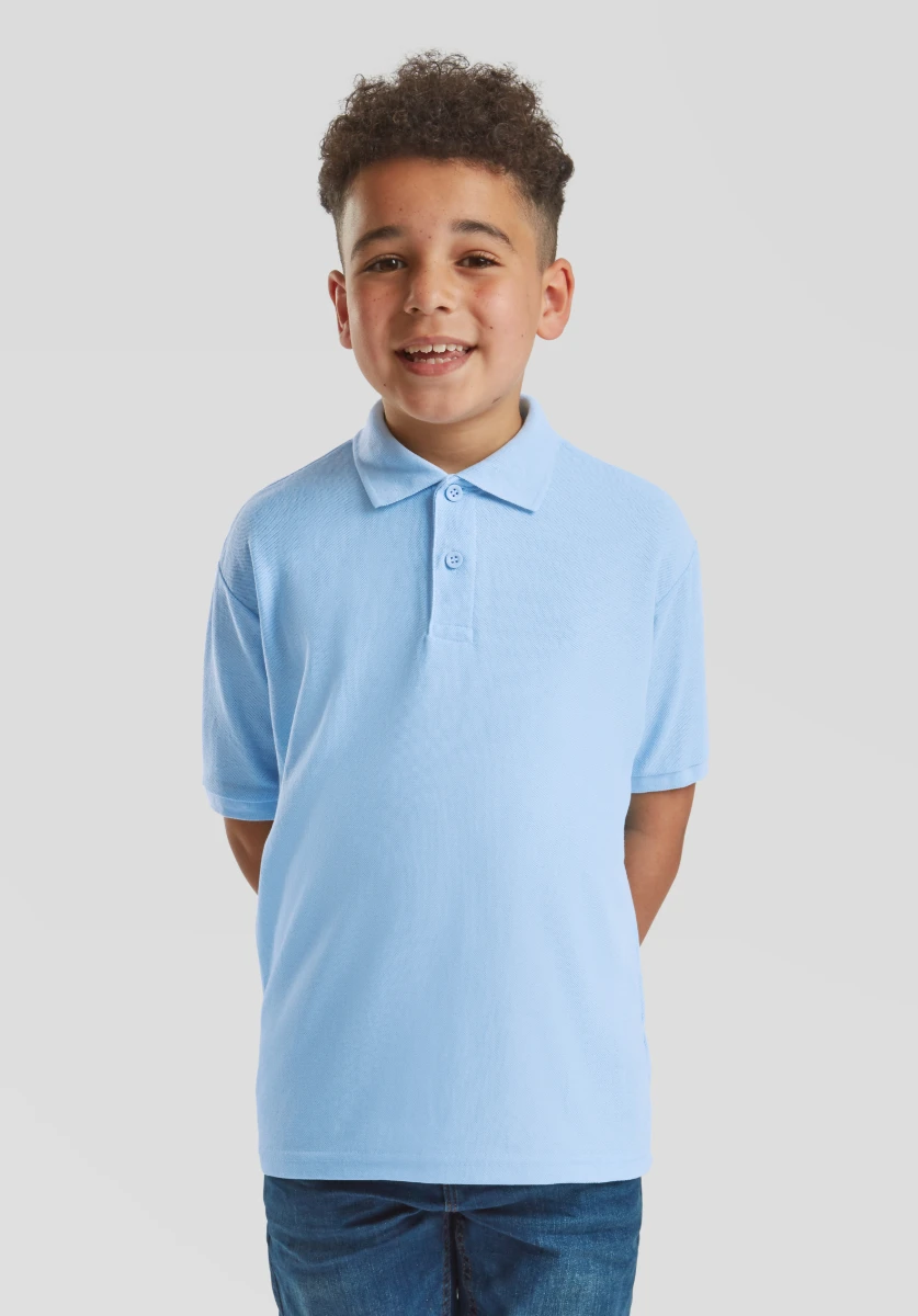 Fruit of the Loom Kids 65/35 Polo