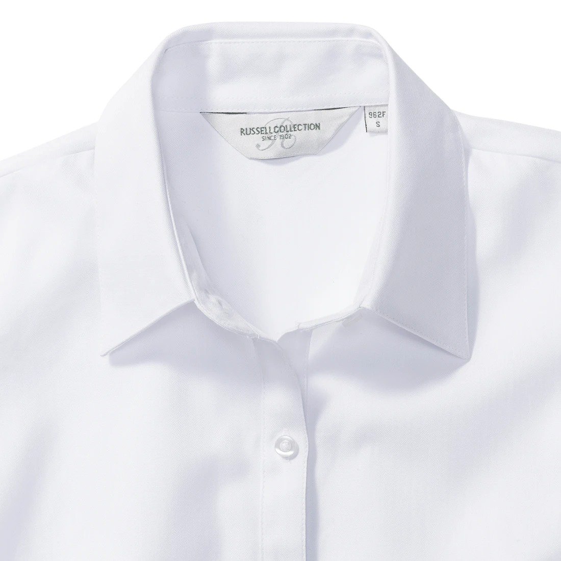 Russell Ladies Longsleeve Herringbone Blouse