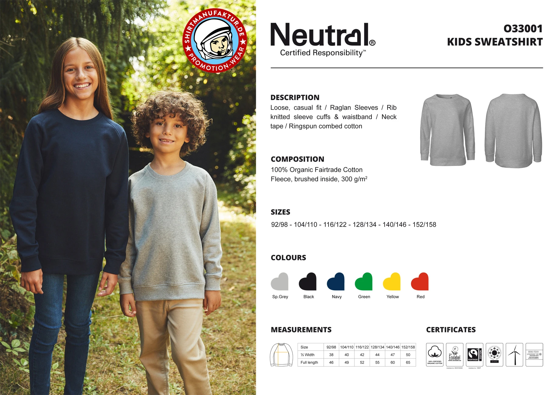 Neutral Kids Sweatshirt
