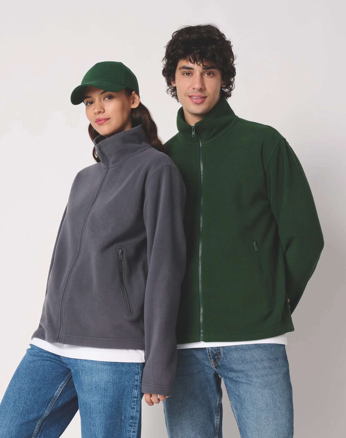 Ideal Basic Unisex Fleece Jacket