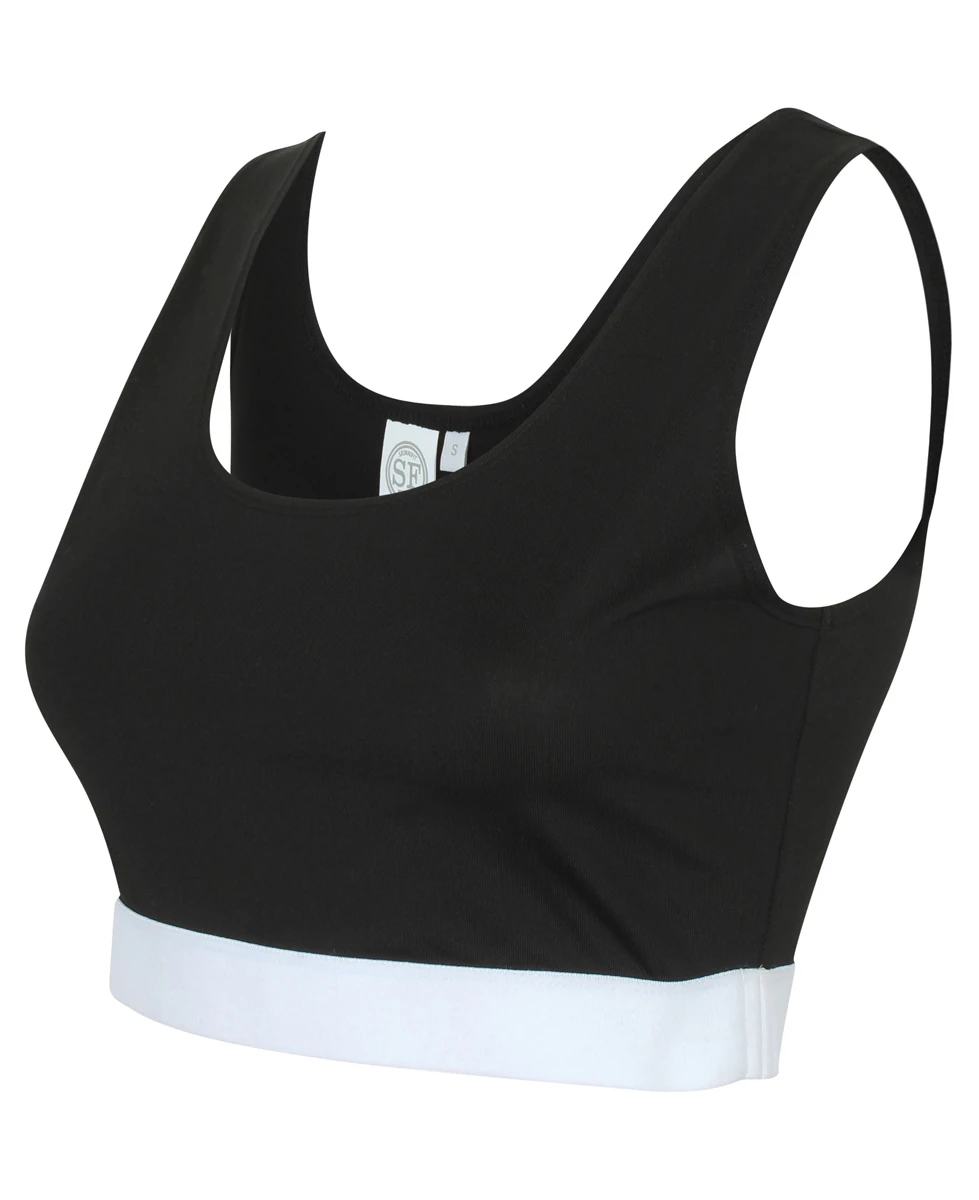 SkinniFit Womens Fashion Crop Top
