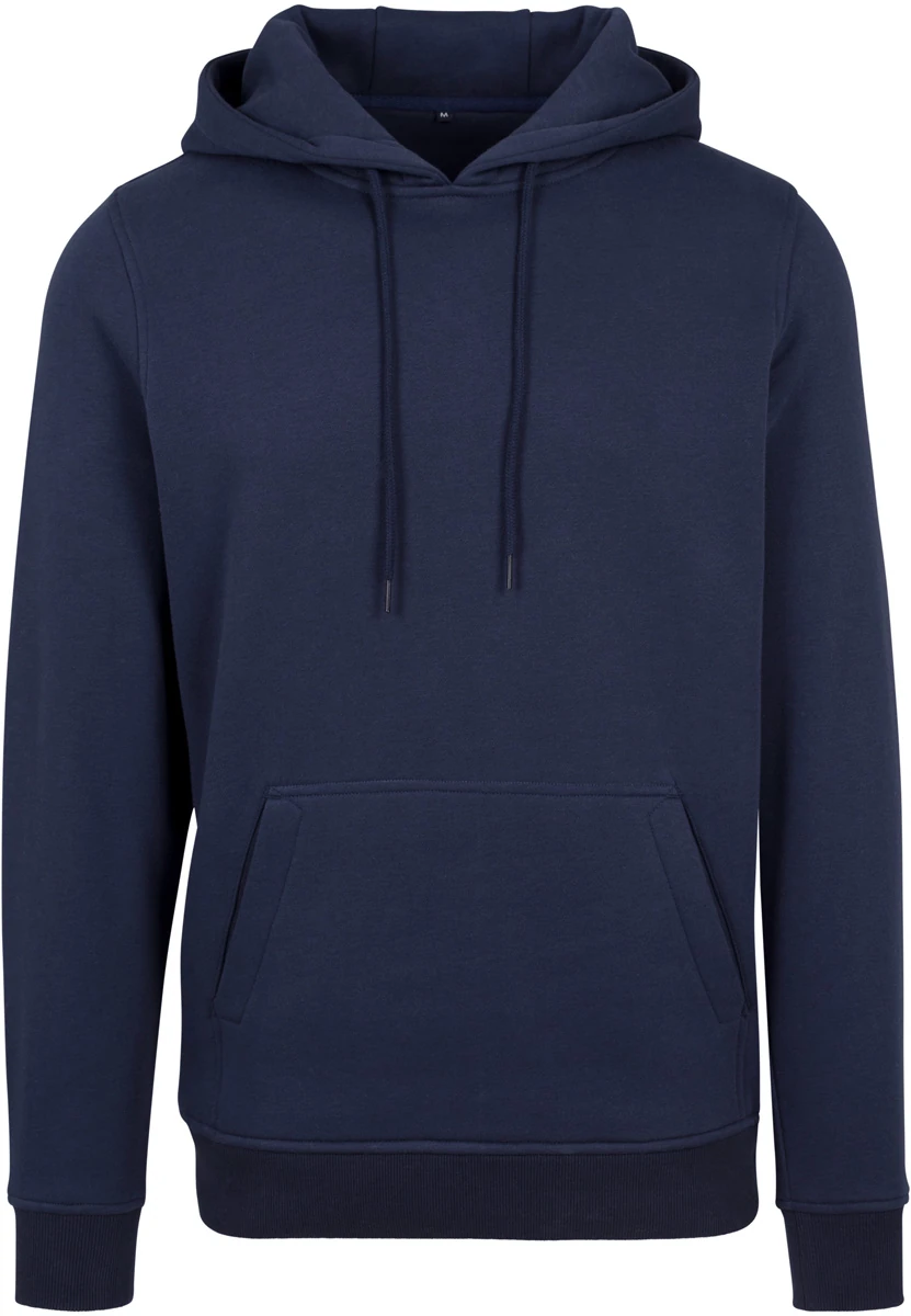 Build Your Brand Heavy Hoody, BY011 navy