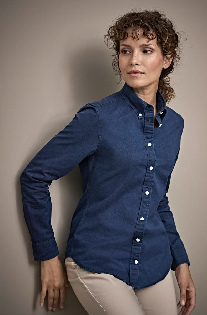 Tee Jays Womens Casual Twill Blouse