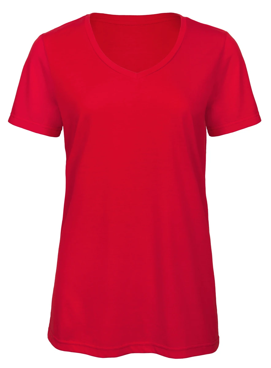 B&C Womens V-Neck Triblend T-Shirt