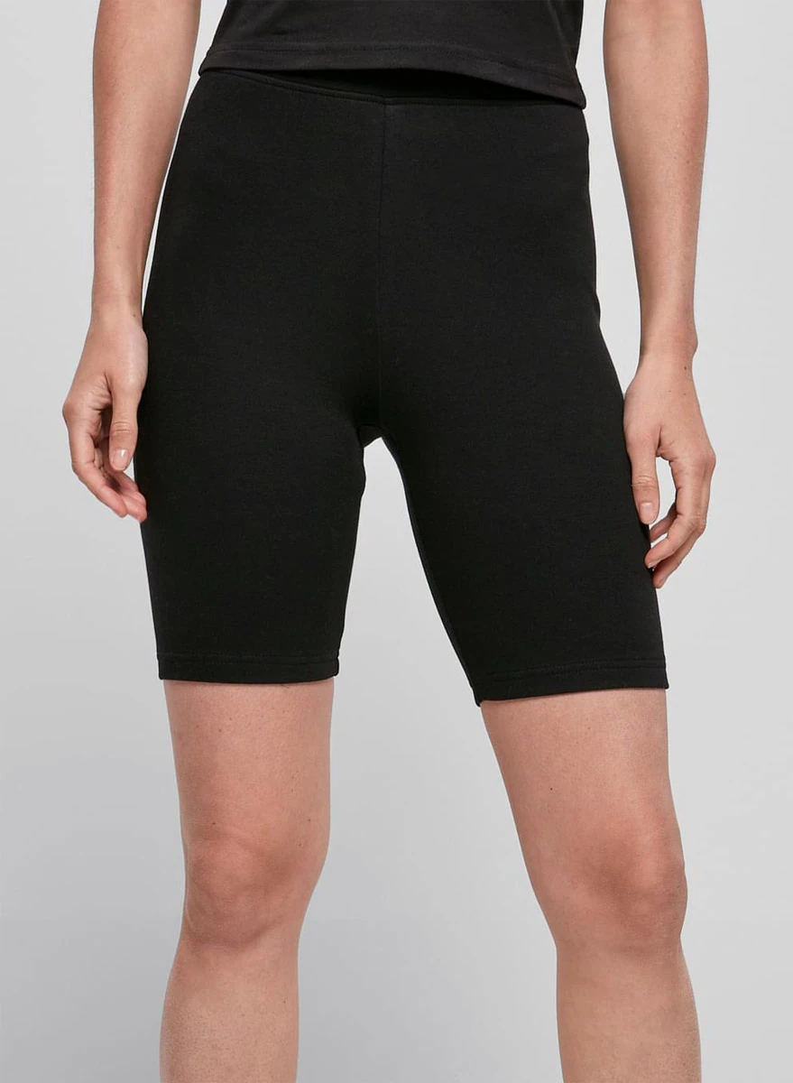 Build Your Brand Ladies High Waist Cycle Shorts