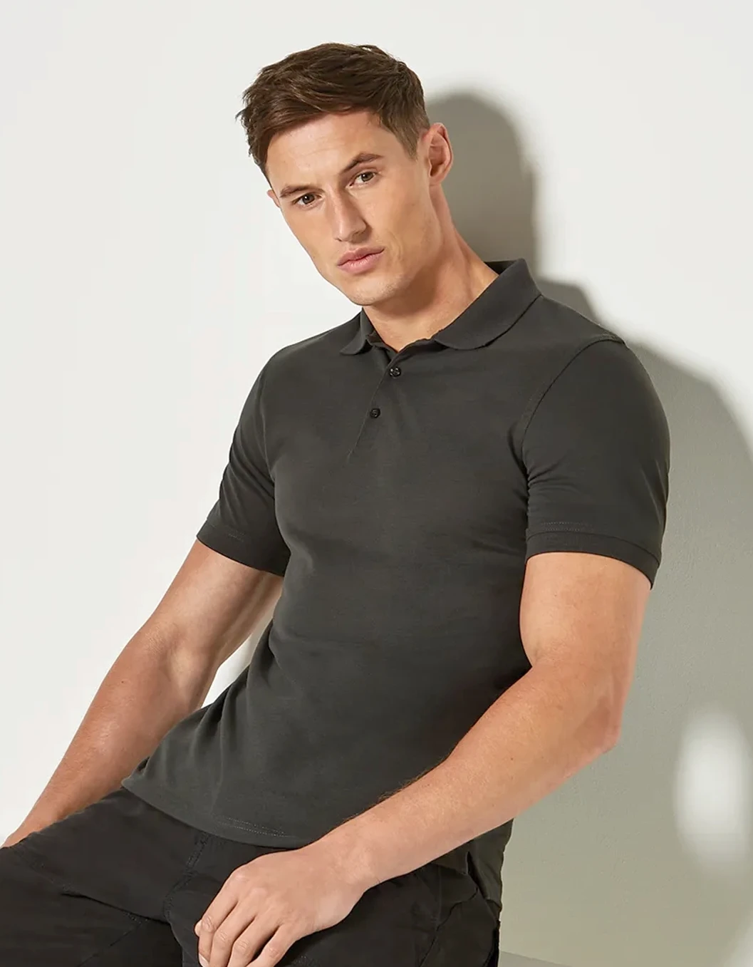 Kustom Kit Slim Fit Heavyweight Polo