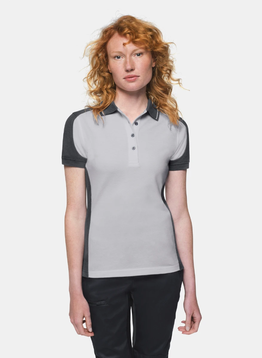 Hakro Ladies Poloshirt Contrast Mikralinar Hakro Ladies Poloshirt Contrast Mikralinar