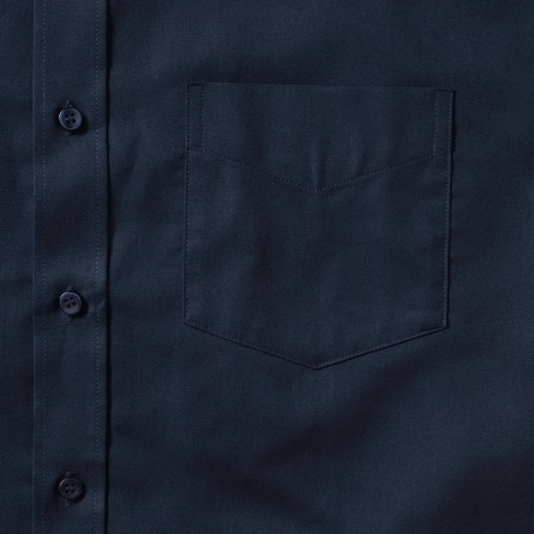 Russell Mens Short Sleeve Oxford Shirt