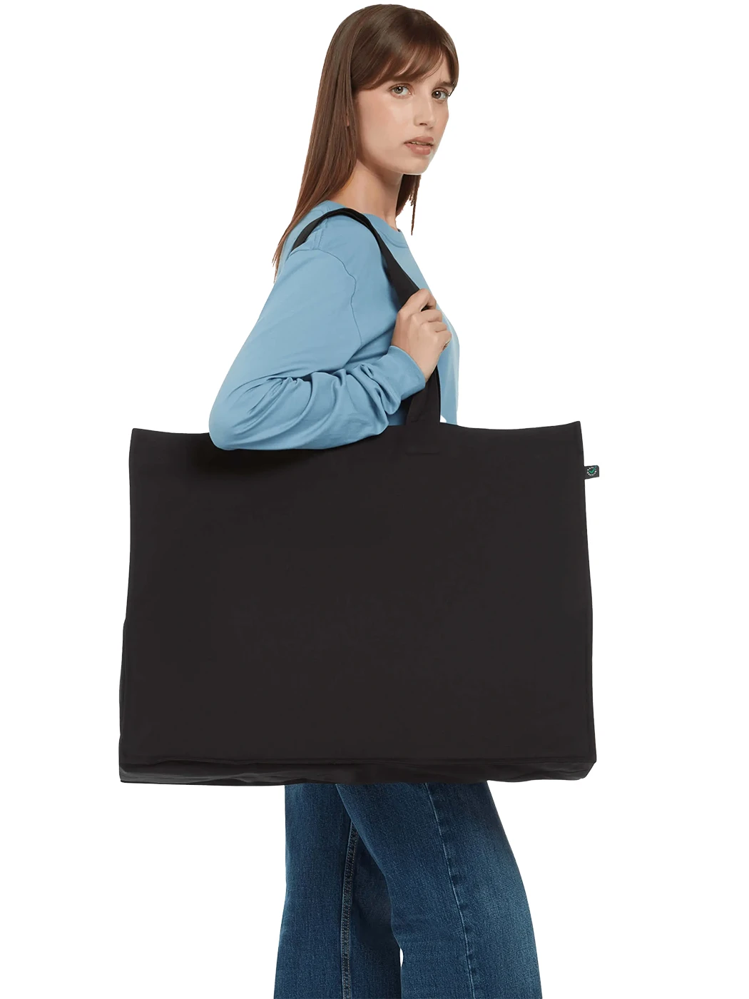 Earth Positive Jumbo Tote Bag