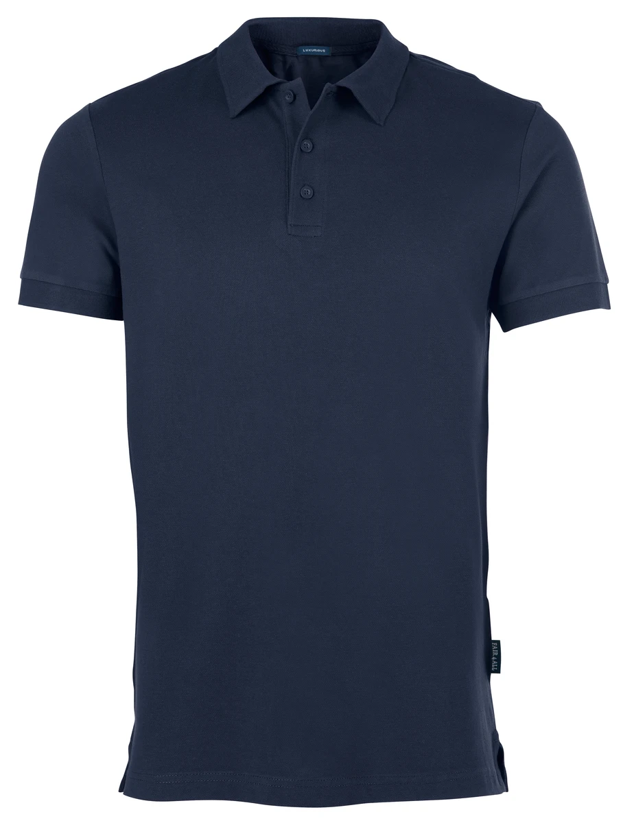 HRM Mens Luxury Stretch Polo