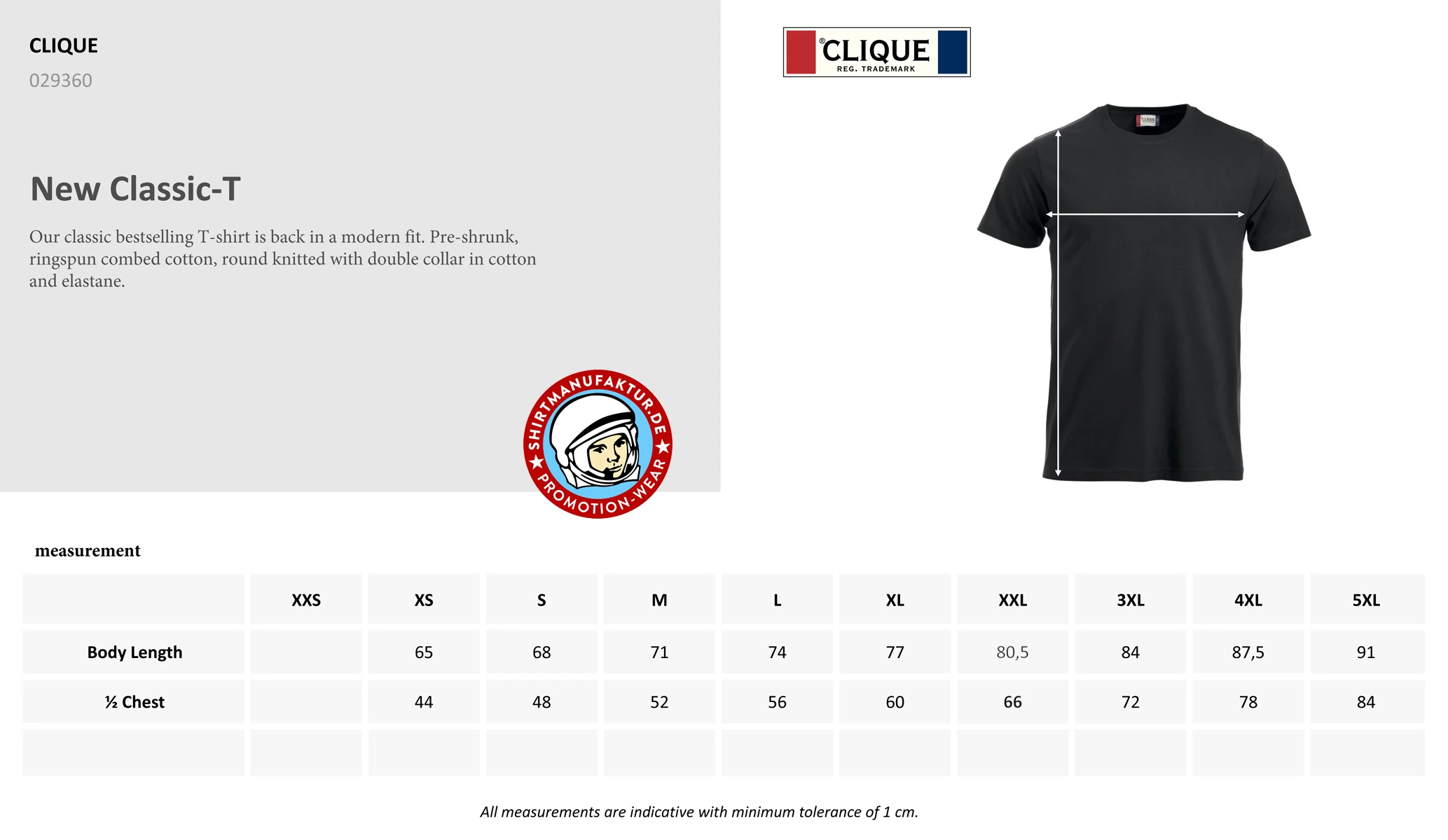 Clique New Classic-T