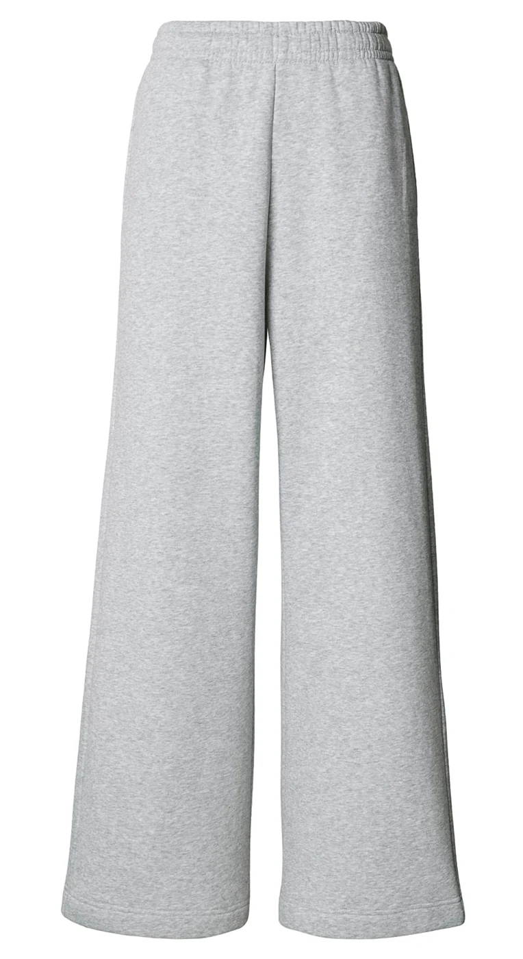 Build Your Brand Ladies Wideleg Sweatpants