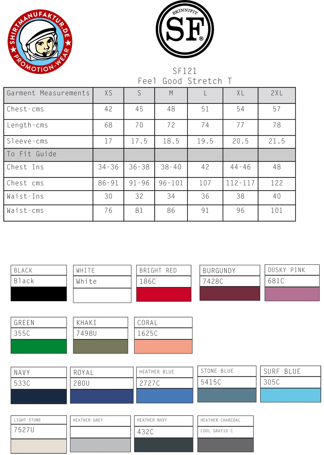 SkinniFit Feel Good Stretch T