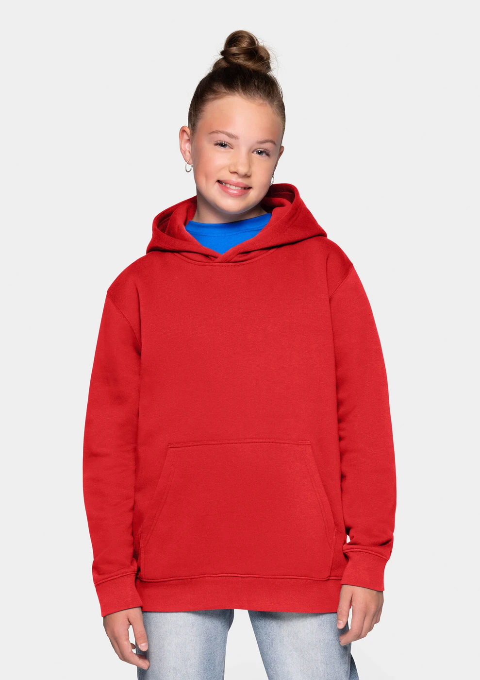 Hakro Kinder Kapuzen-Sweatshirt Bio-Baumwolle