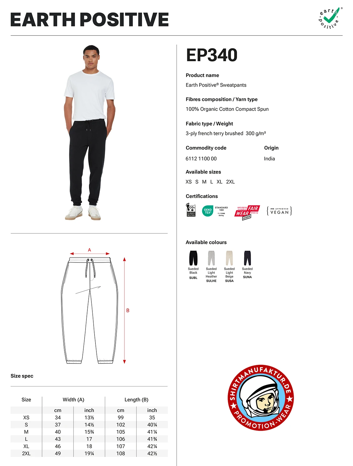 Earth Positive Sweatpants