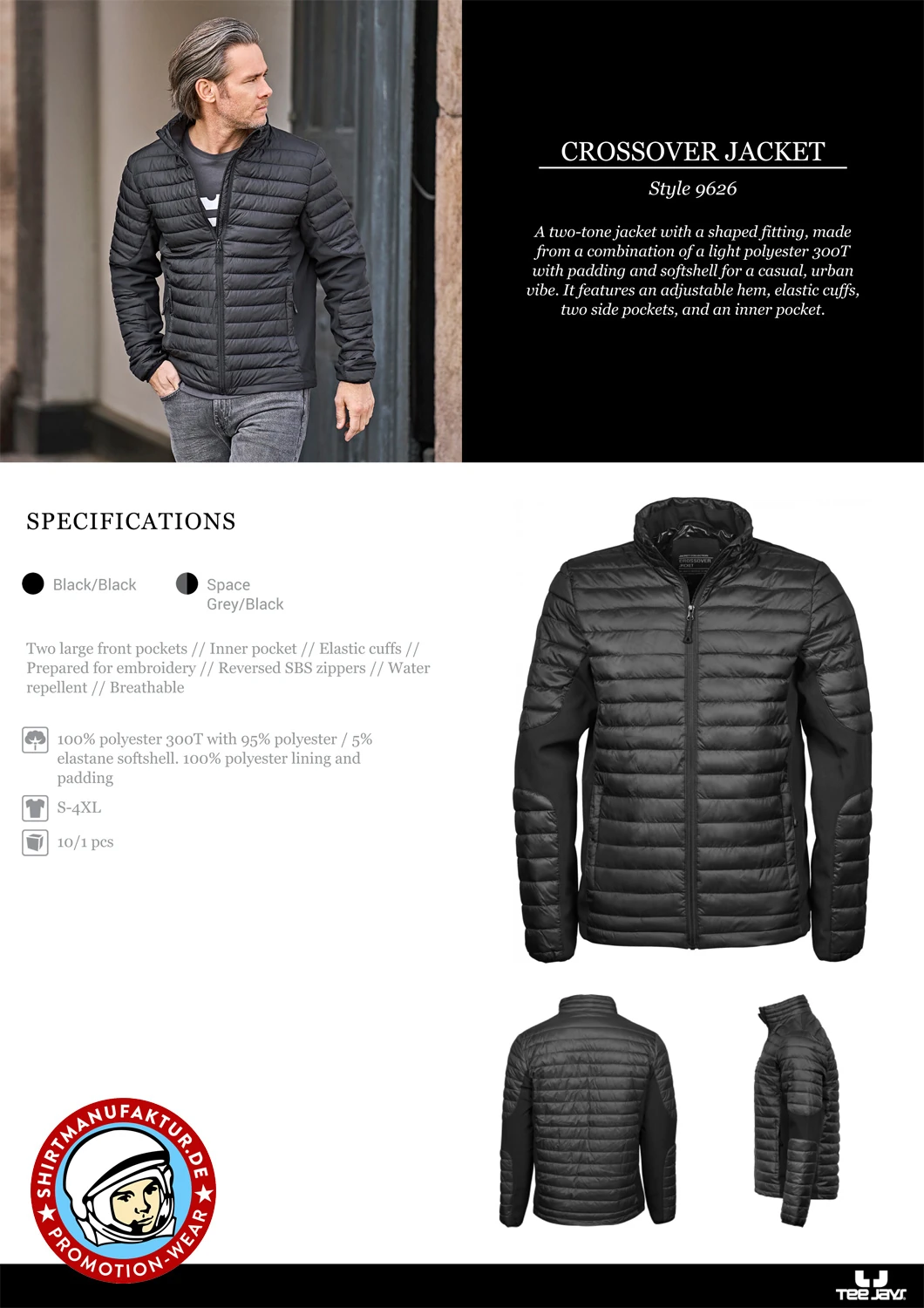 Tee Jays Crossover Jacket