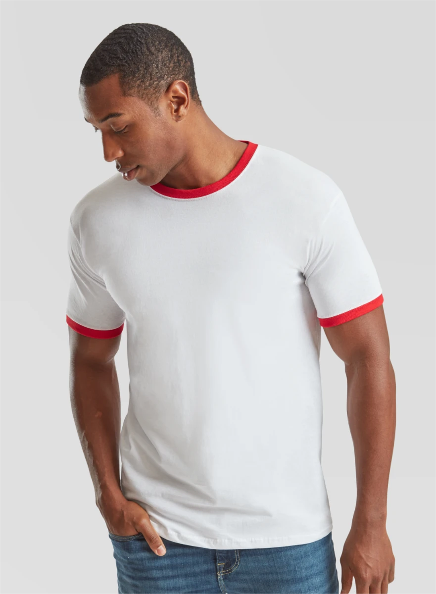 Fruit of the Loom Valueweight Ringer T