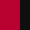 fire red / jet black