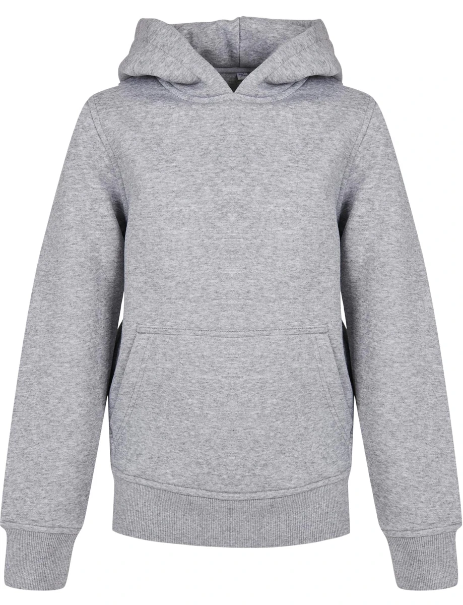 Build Your Brand Kids Organic Basic Hoodie