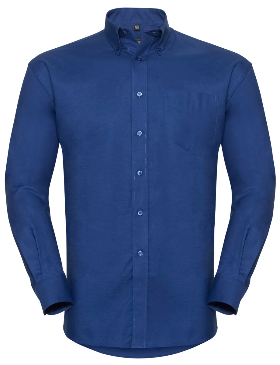Russell Mens Longsleeve Classic Oxford Shirt