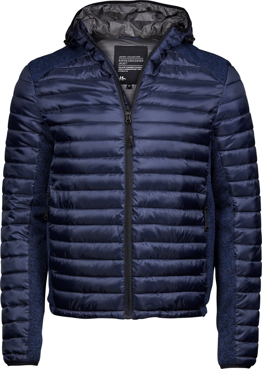 Tee Jays Mens Hooded Outdoor Crossover Jacket