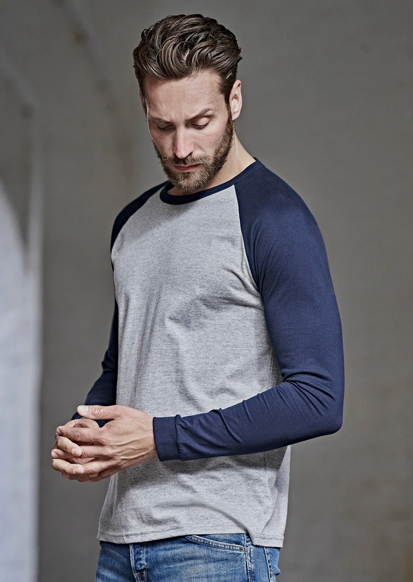 Tee Jays Mens Baseball Tee