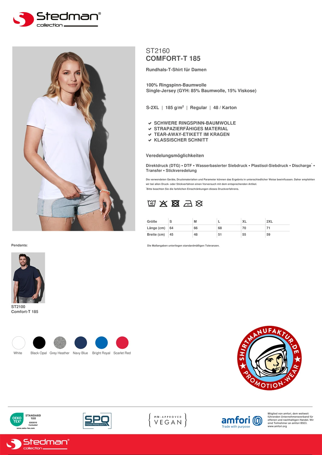 Stedman Women Comfort-T