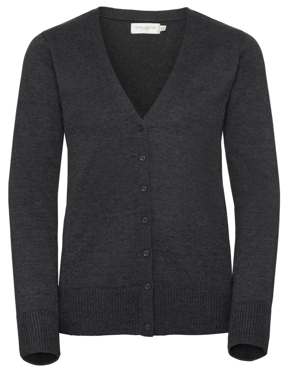 Russell Ladies V-Neck Knitted Cardigan