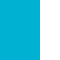 turquoise / white