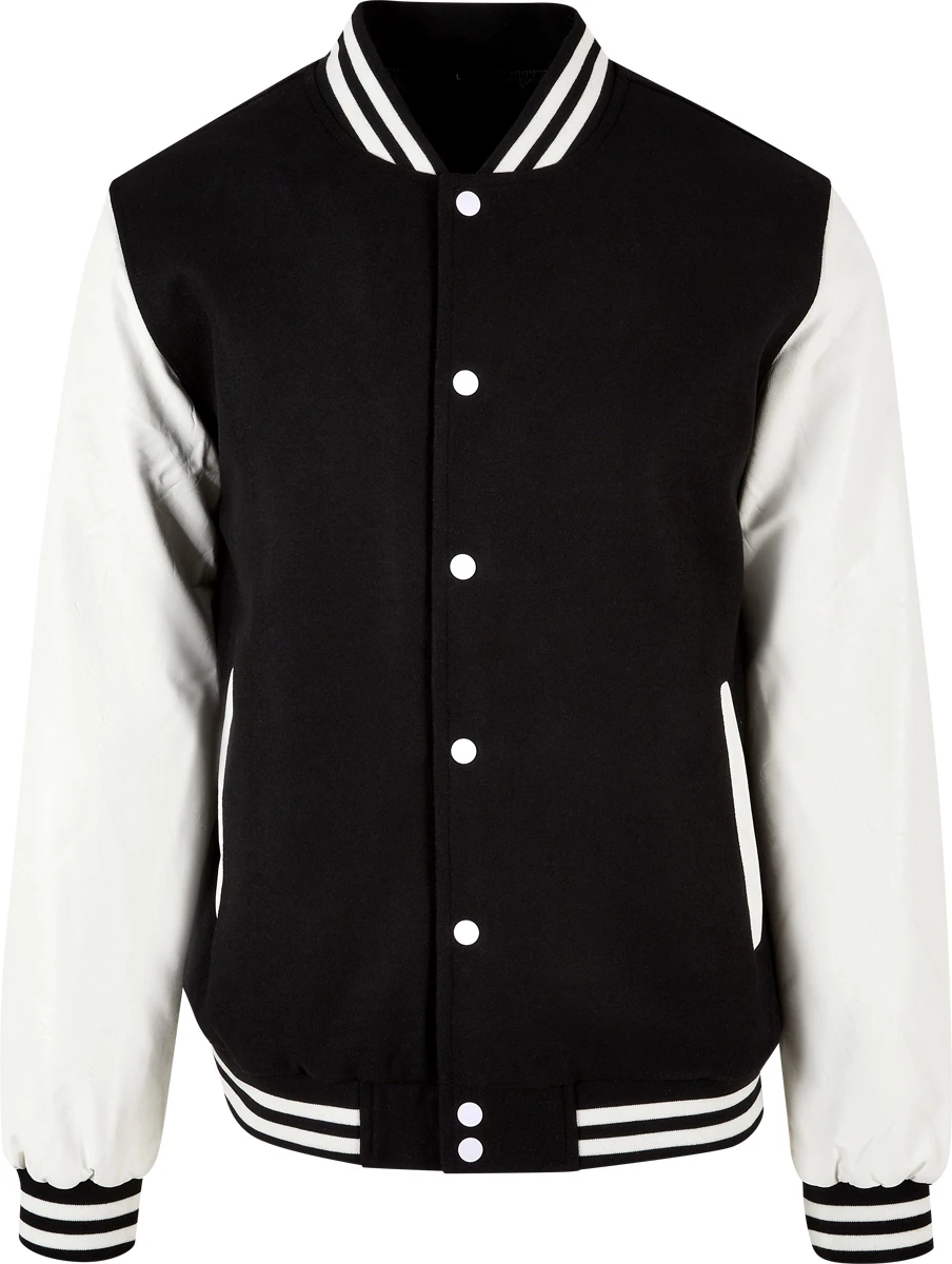 Build Your Brand Oldschool College Jacket 