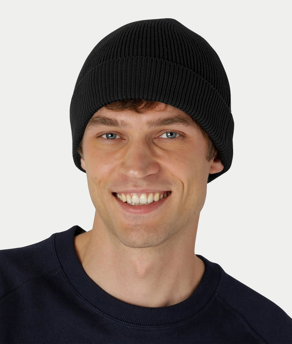Neutral Rib Beanie