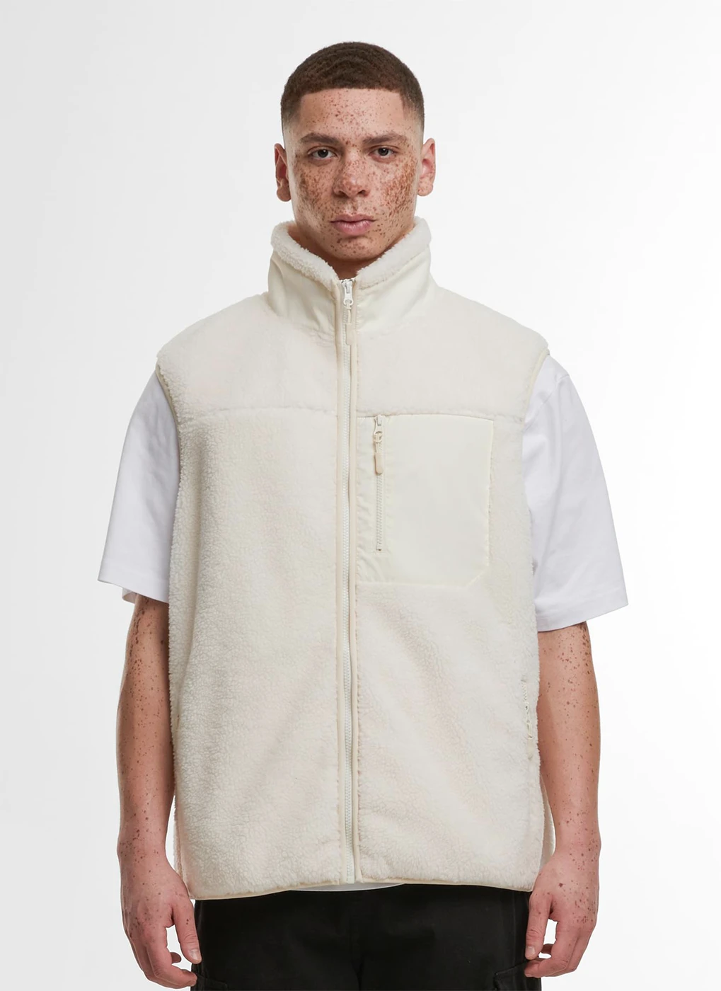 Build Your Brand Bonded Sherpa Vest Build Your Brand Bonded Sherpa Vest