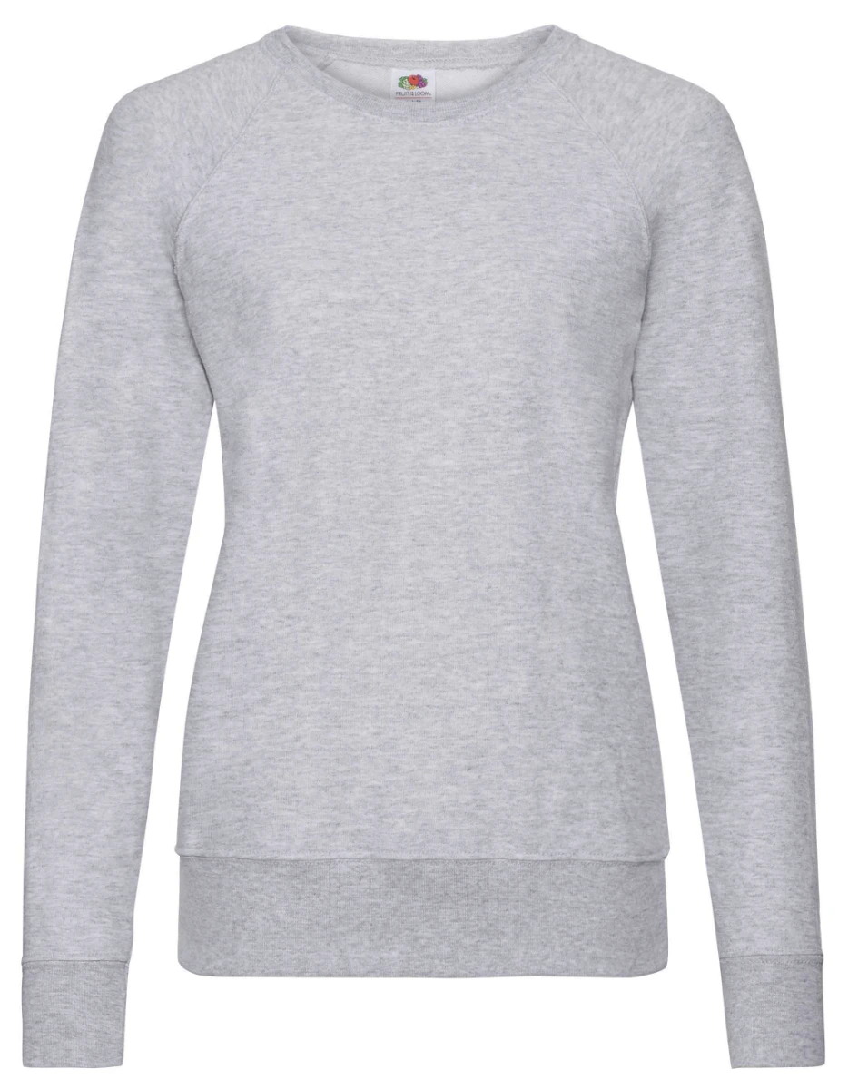 Fruit of the Loom Ladies Lightweight Raglan Sweat