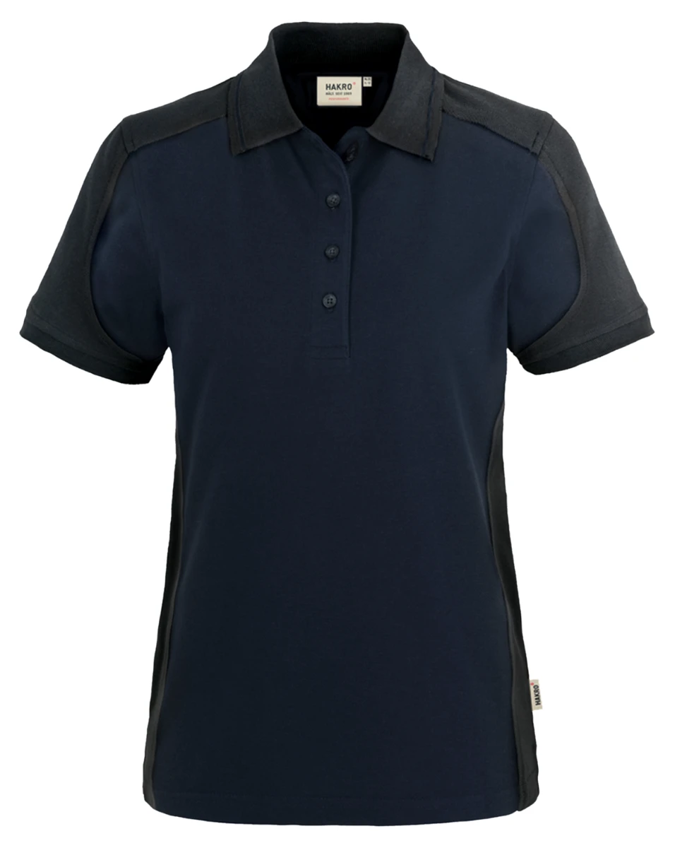 Hakro Ladies Poloshirt Contrast Mikralinar Hakro Ladies Poloshirt Contrast Mikralinar