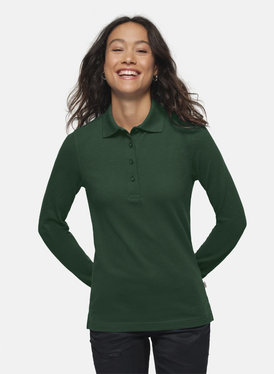 Hakro Ladies Longsleeve - Polo Mikralinar Hakro Ladies Longsleeve - Polo Mikralinar