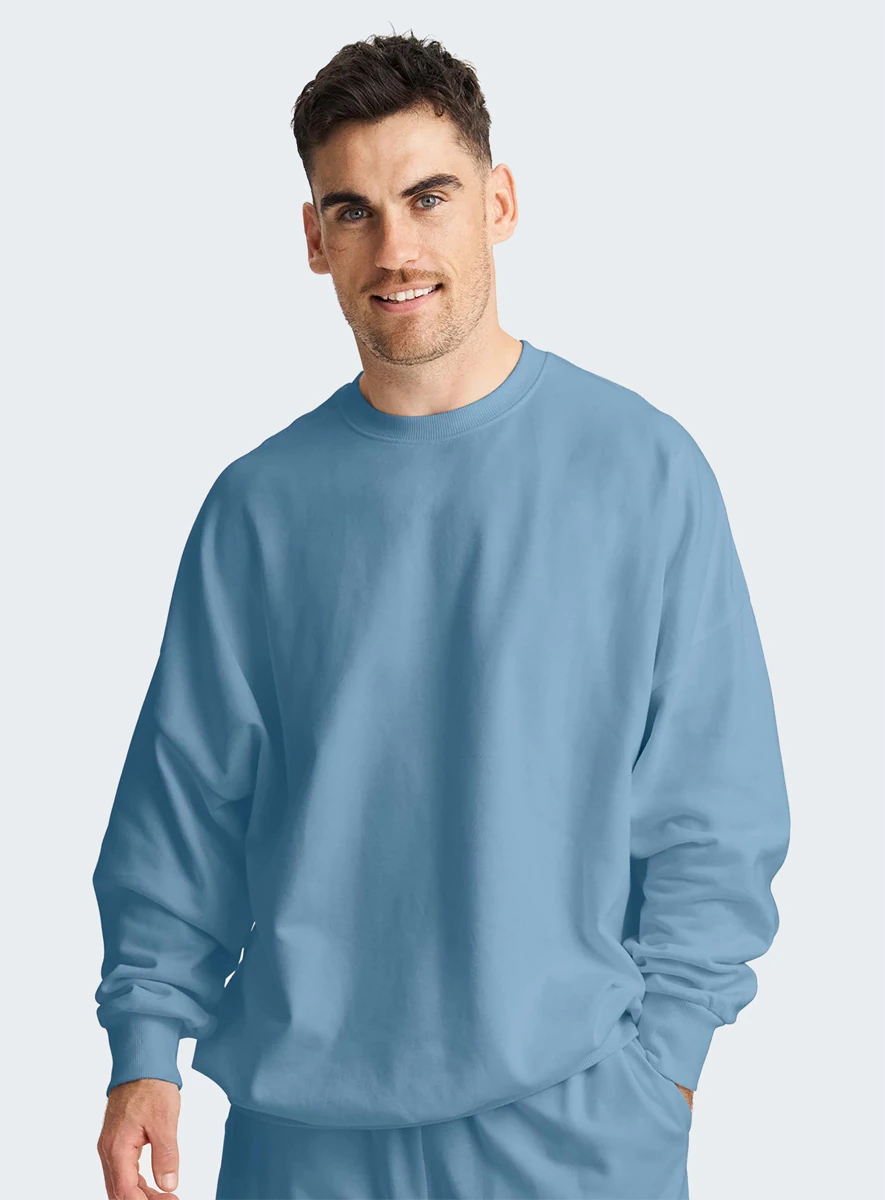 Neutral Oversized Tiger Cotton Sweatshirt