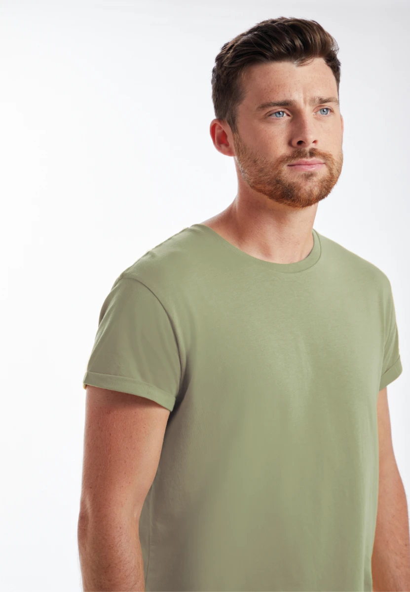 Mantis Mens Roll Sleeve T
