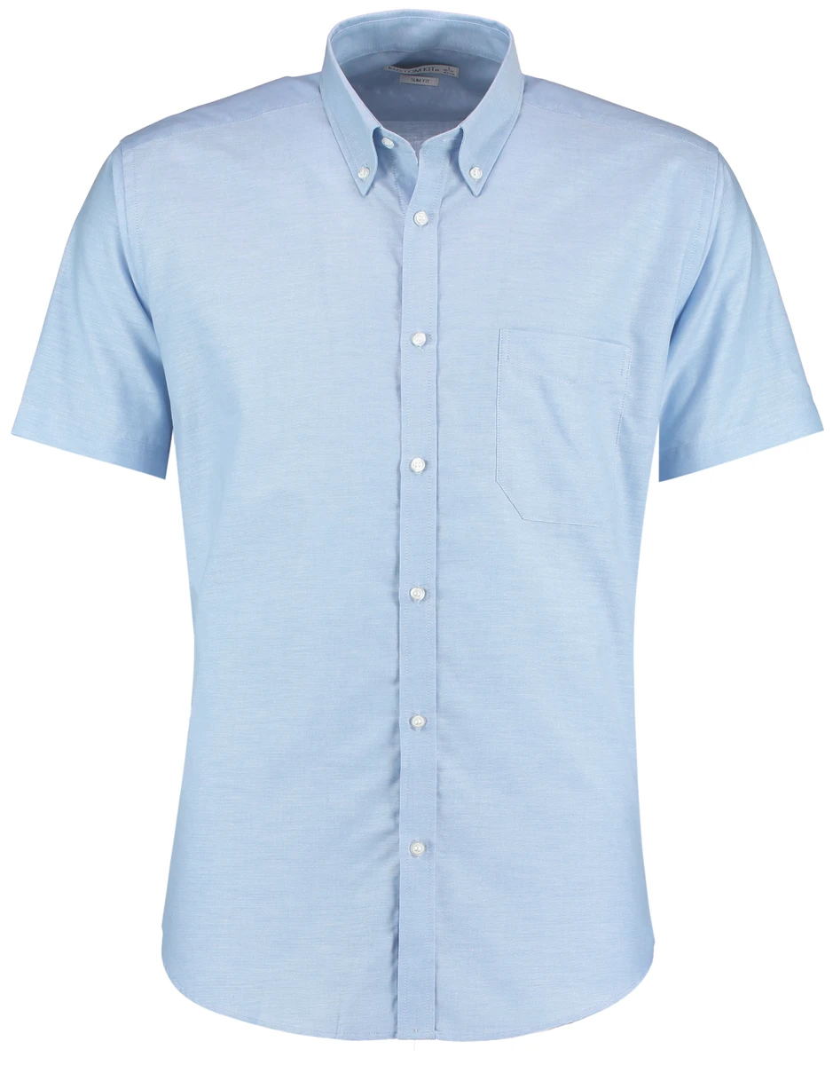 Kustom Kit Slim Fit Workwear Oxford Shirt