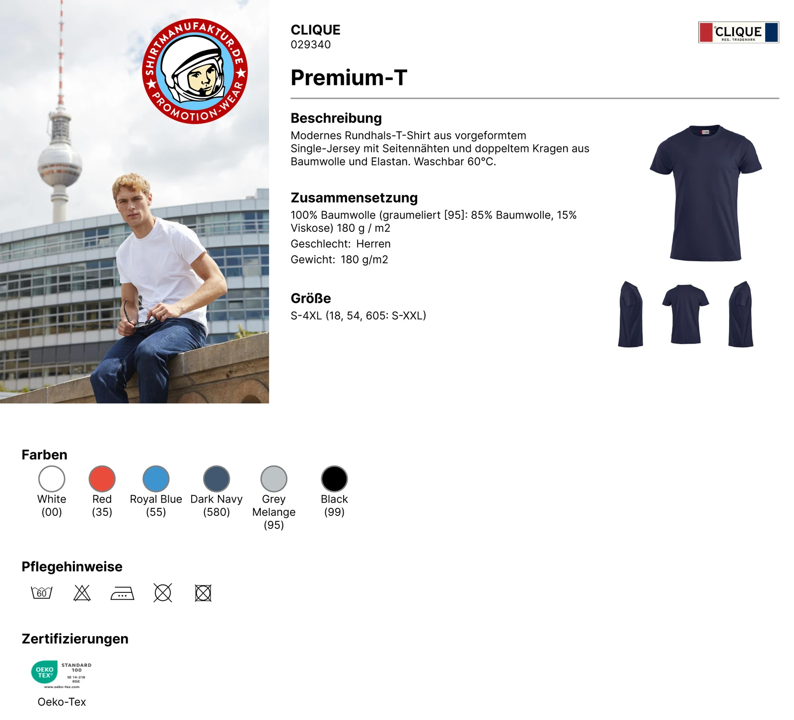 Clique Premium T