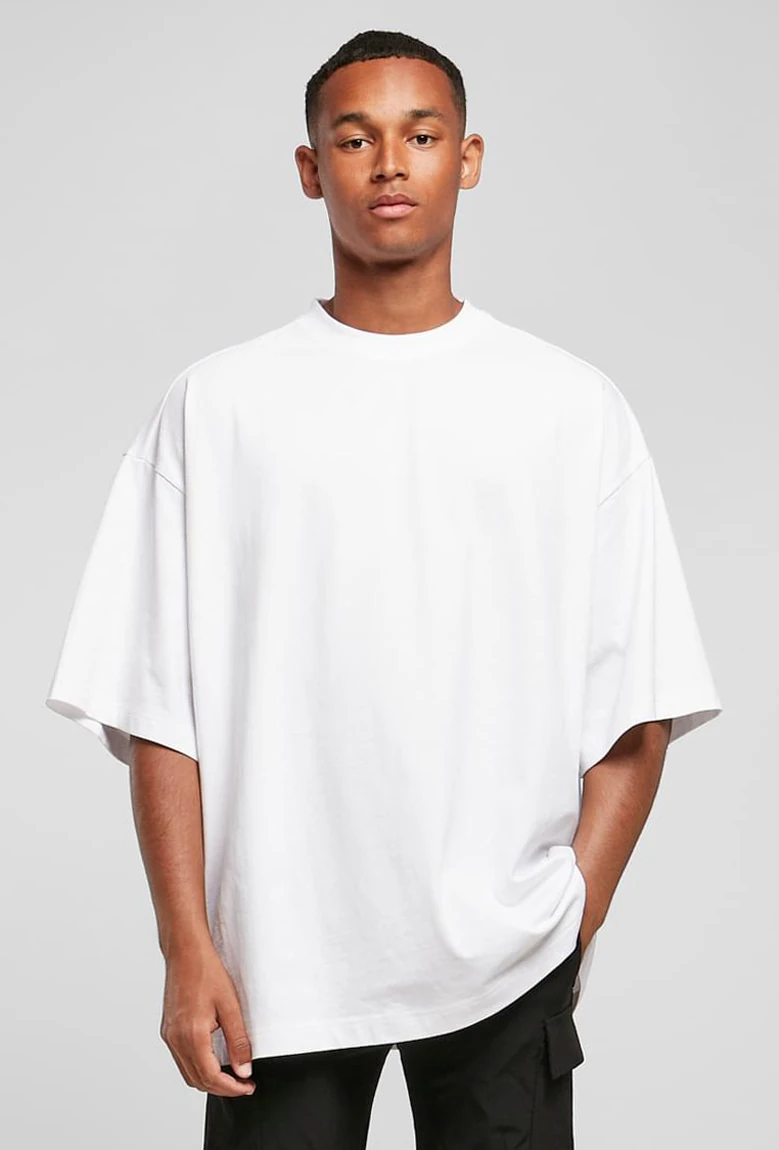 Build Your Brand, Huge T-Shirt BY193, white