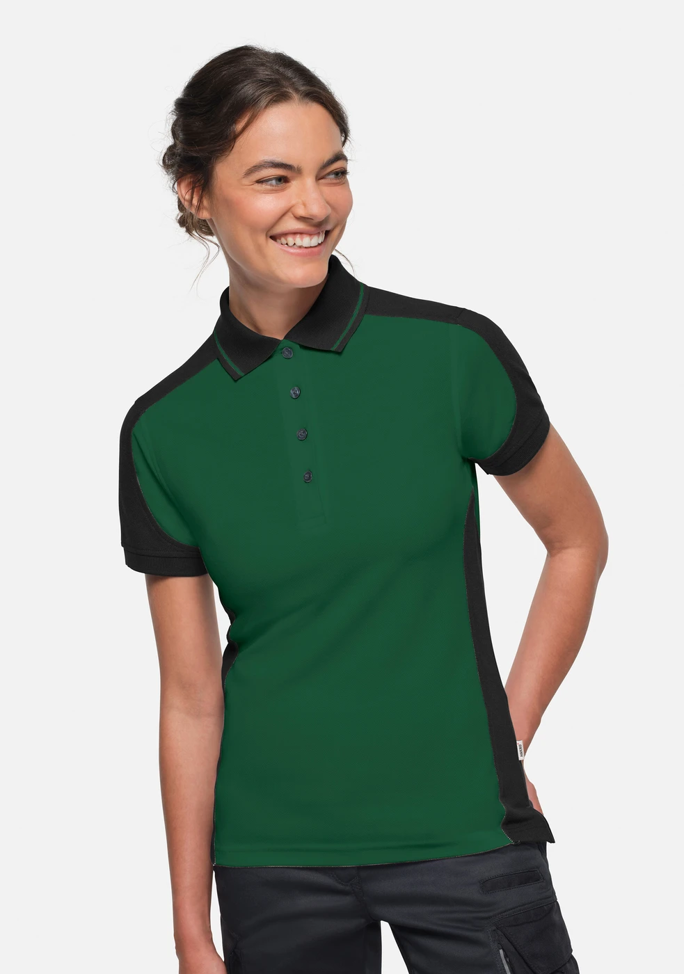 Hakro Ladies Polo Contrast Mikralinar Eco Hakro Ladies Polo Contrast Mikralinar Eco